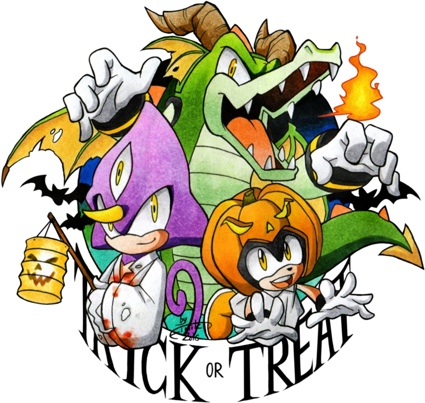 Trick Or Treat - Cartoon (939x851)