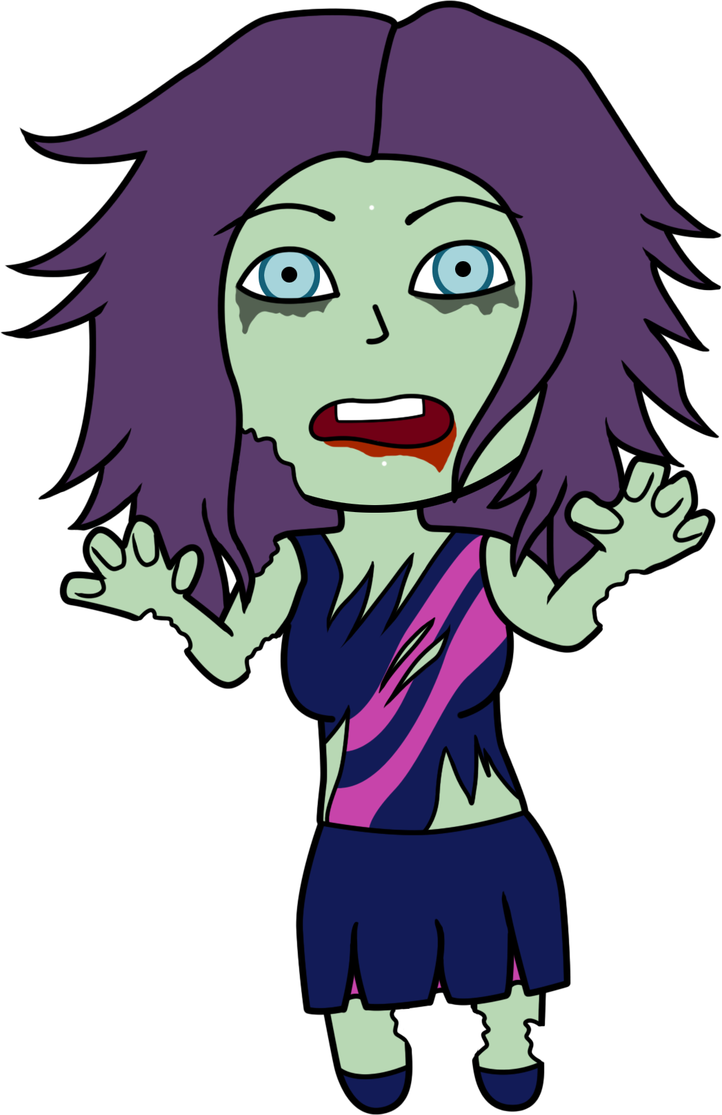 Halloween - Cartoon (1047x1618)