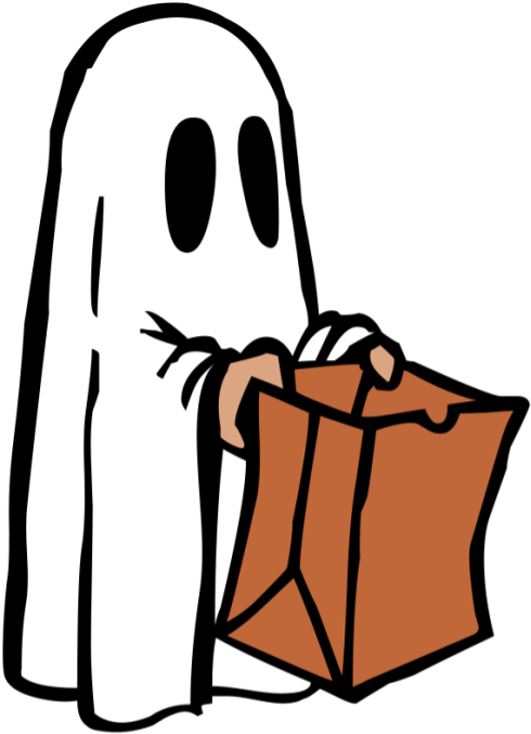 Halloween Ghost Trick Or Treat - Ghost Dangle Earrings - Halloween Jewelry - Trick Or (539x713)