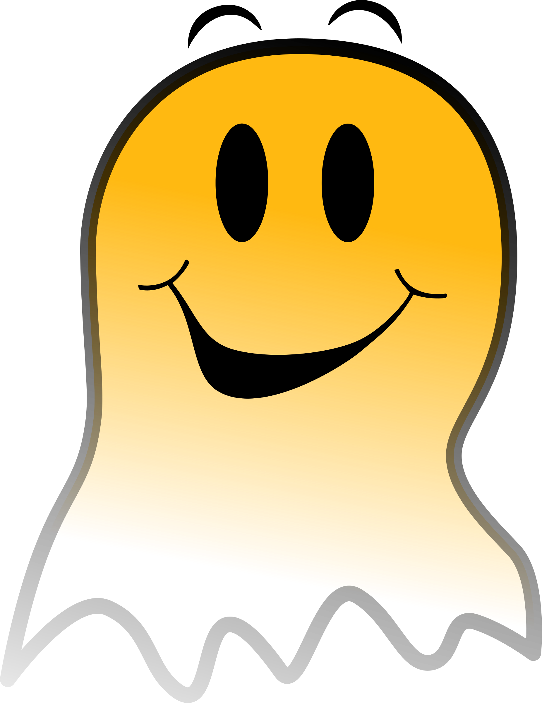 Big Image - Smiley Ghost (1852x2400)