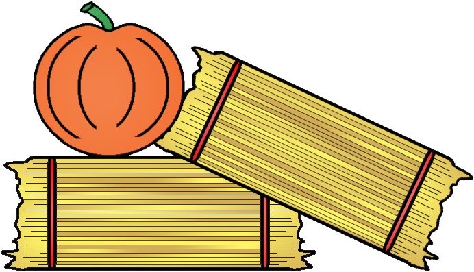 Stacked Hay Clip Art (718x426)