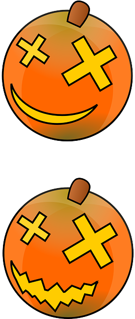 Halloween Pumpkin, Face, Happy, Sad, Carved, Lantern, - Pumpkin (320x640)