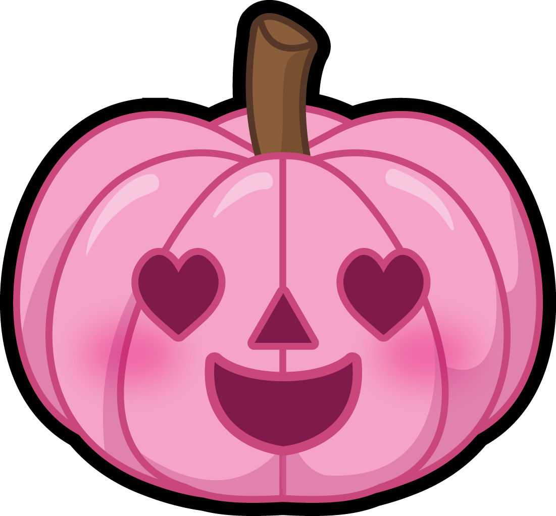 Spooky Xo Pumpkins Theme - Pink Pumpkin Icon (1101x1022)