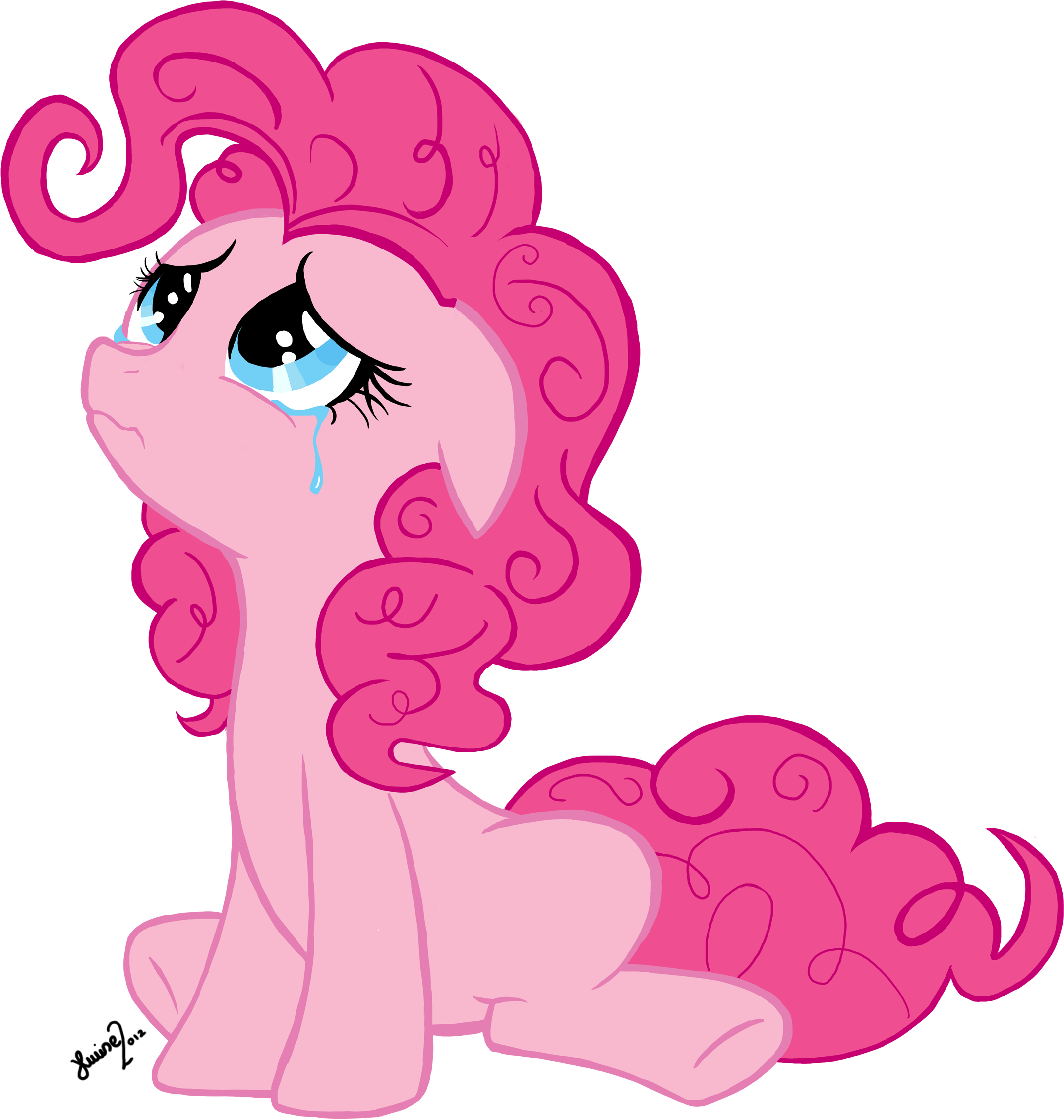 Clip Arts Related To - Pinkie Pie Is Sad Pony (2391x2358)