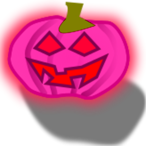 Halloween Pumpkin Eyes Clipart - Pumpkin (600x600)