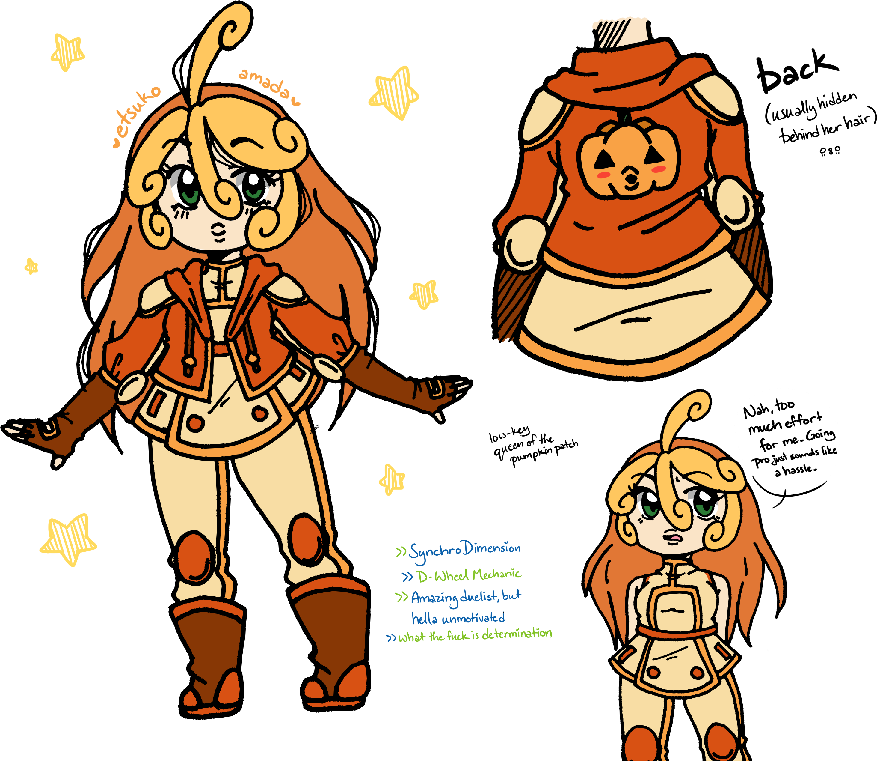 Little Miss Pumpkin Spice By Ladyziodyne - Cartoon (3039x2790)