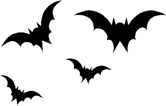 Bat Clipart Transparent Background - Bat Png (589x387)