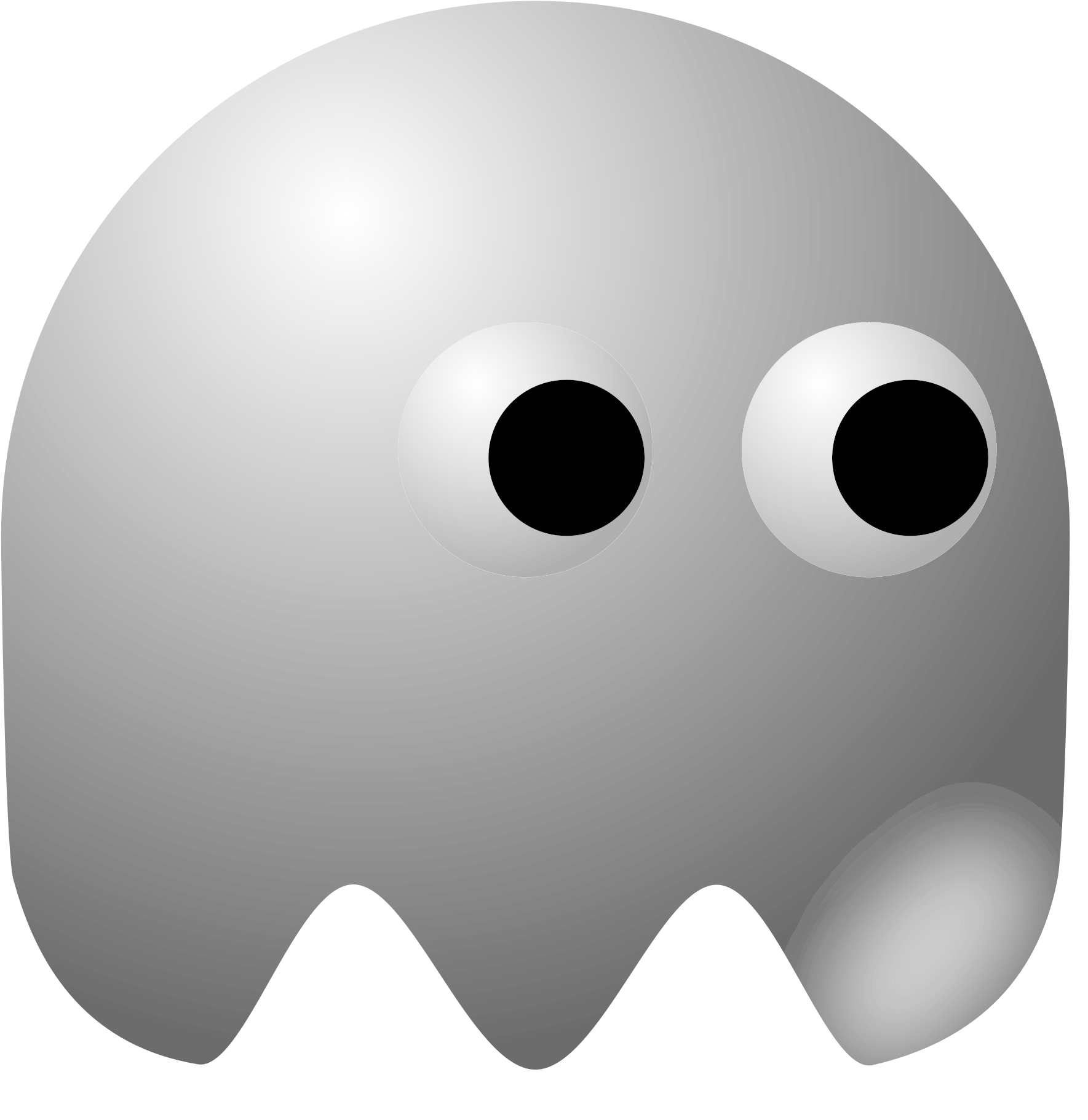 Ghost - Fantome Pacman Png (2400x2400)