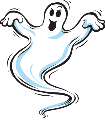 Ghost - Halloween Ghost (351x400)