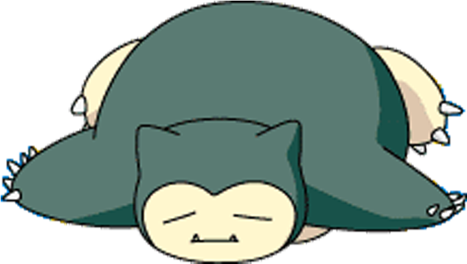 The Ghost Of Snorlax - Snorlax Sleeping Png (700x600)