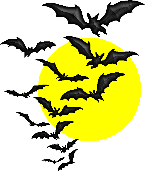 Halloween Moon Clip Art - Max P Loonatic (600x600)