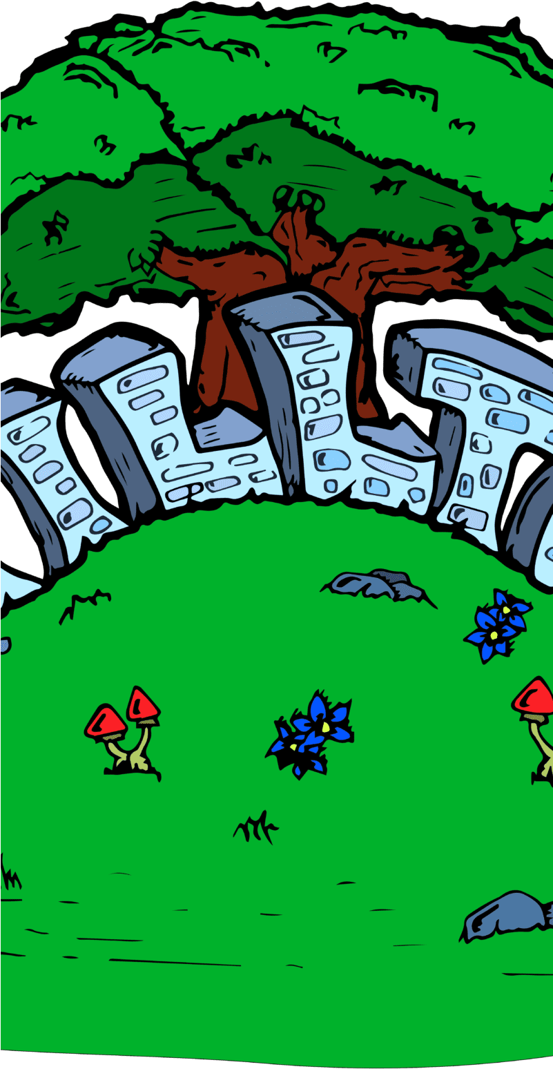 Hilltop, A 5 Piece Band From Albany That Features A - Cartoon (800x1600)