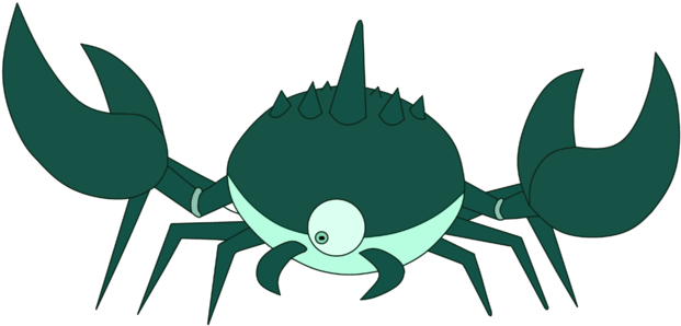 Simple Download Crab Monster Steven Universe Crab Gem - Steven Universe Corrupted Crab Gem (621x298)
