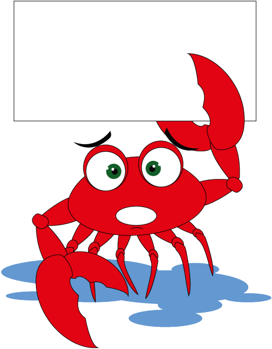 Cartoon Crab Png - Crab (665x731)