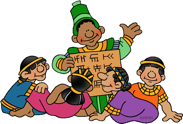 Aztec Clipart Mesopotamian Person - Mesopotamia Kids (648x449)