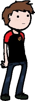 Male Runner Clipart - Cartoon (357x357)