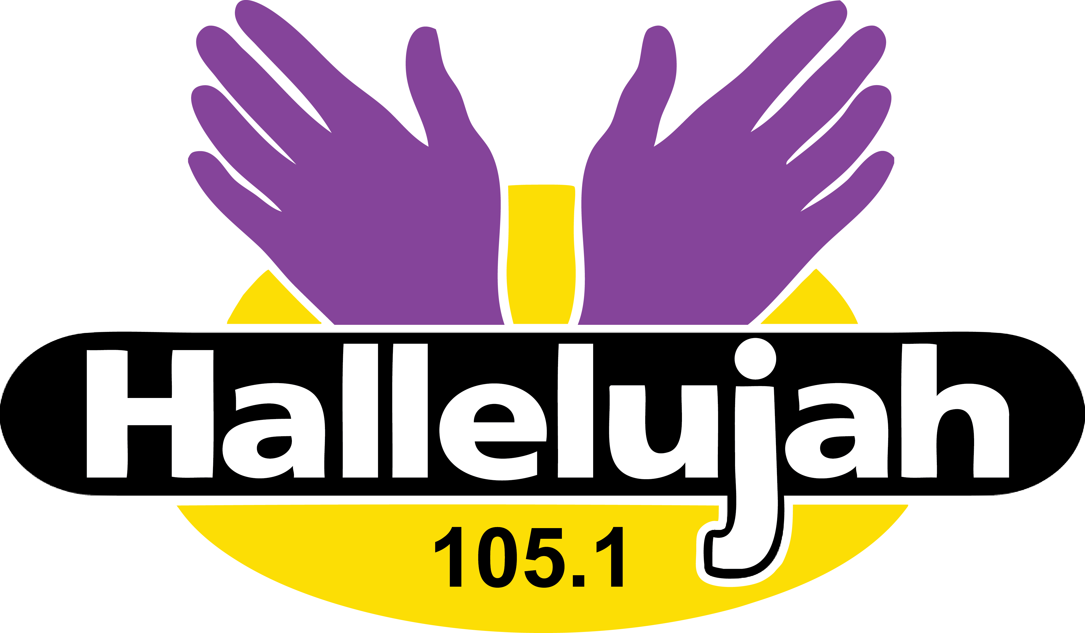 Iheartmedia Birmingham - Logos - Hallelujah (4167x2432)