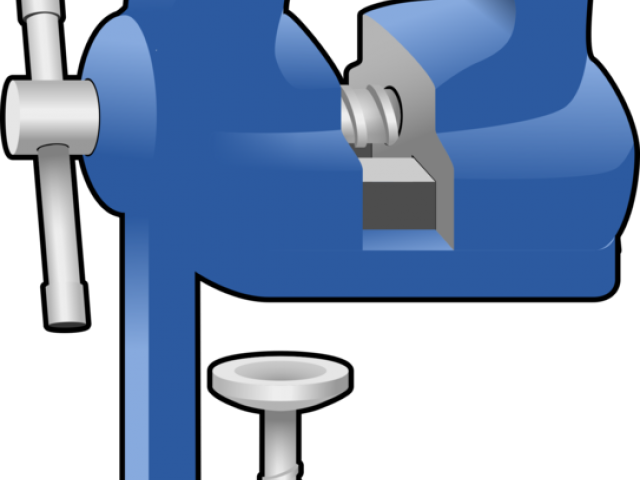 Screw Clipart Metal Work - Clipart Vise (640x480)