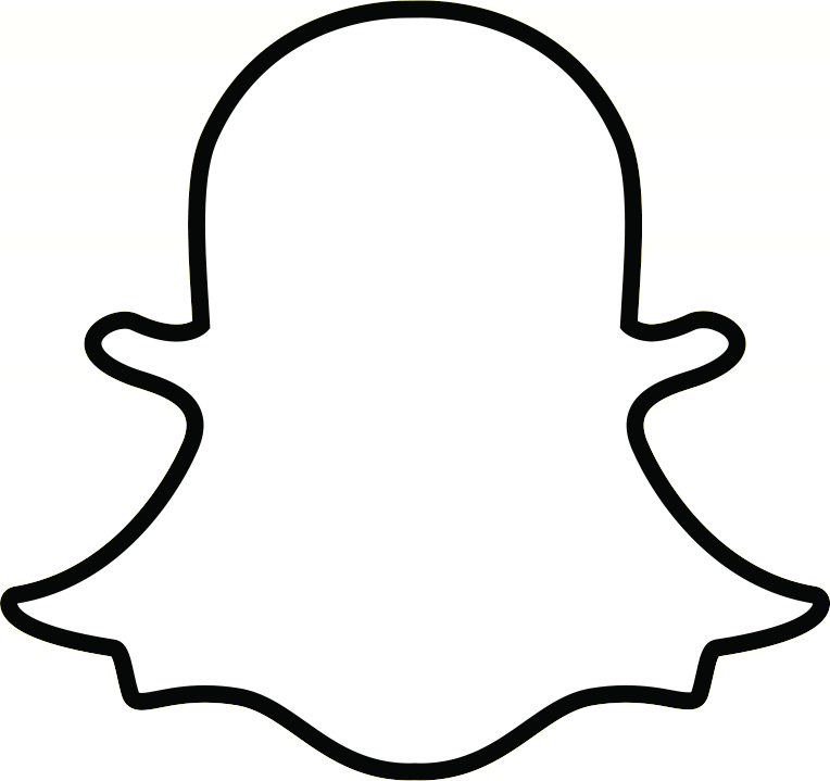 Ideas White Snapchat Transparent & Png Clipart Free - Snapchat Ghost Transparent Png (764x719)