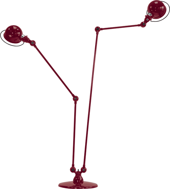 Loft Twin Floor Lamp By Jielde - Vloerlamp Goud (548x609)