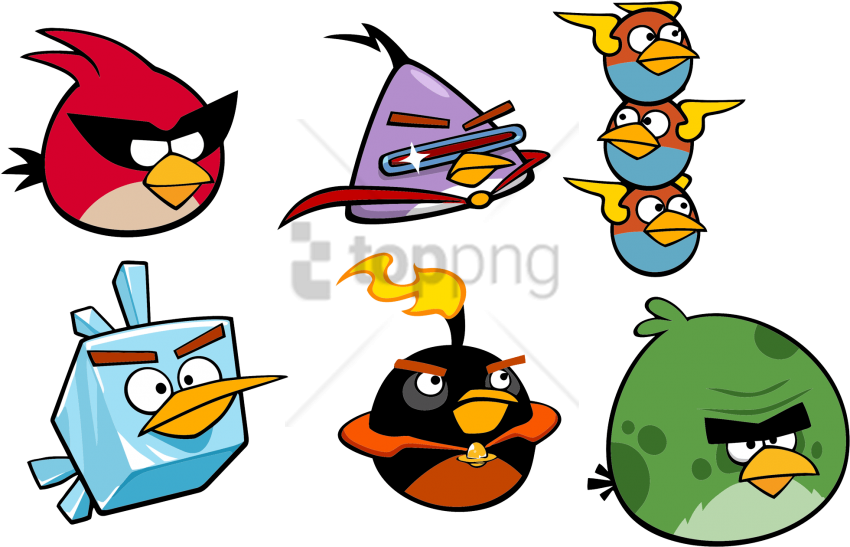 Free Png Download Angry Birds Space Png Images Background - Angry Bird Space Birds (850x547)