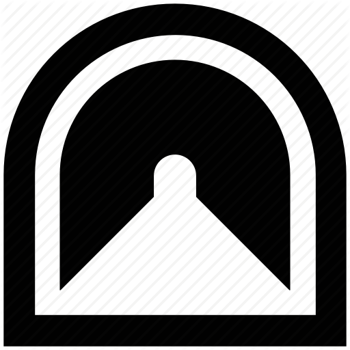 Mine Passage Passageway Underground - Tunnel Icon (512x512)