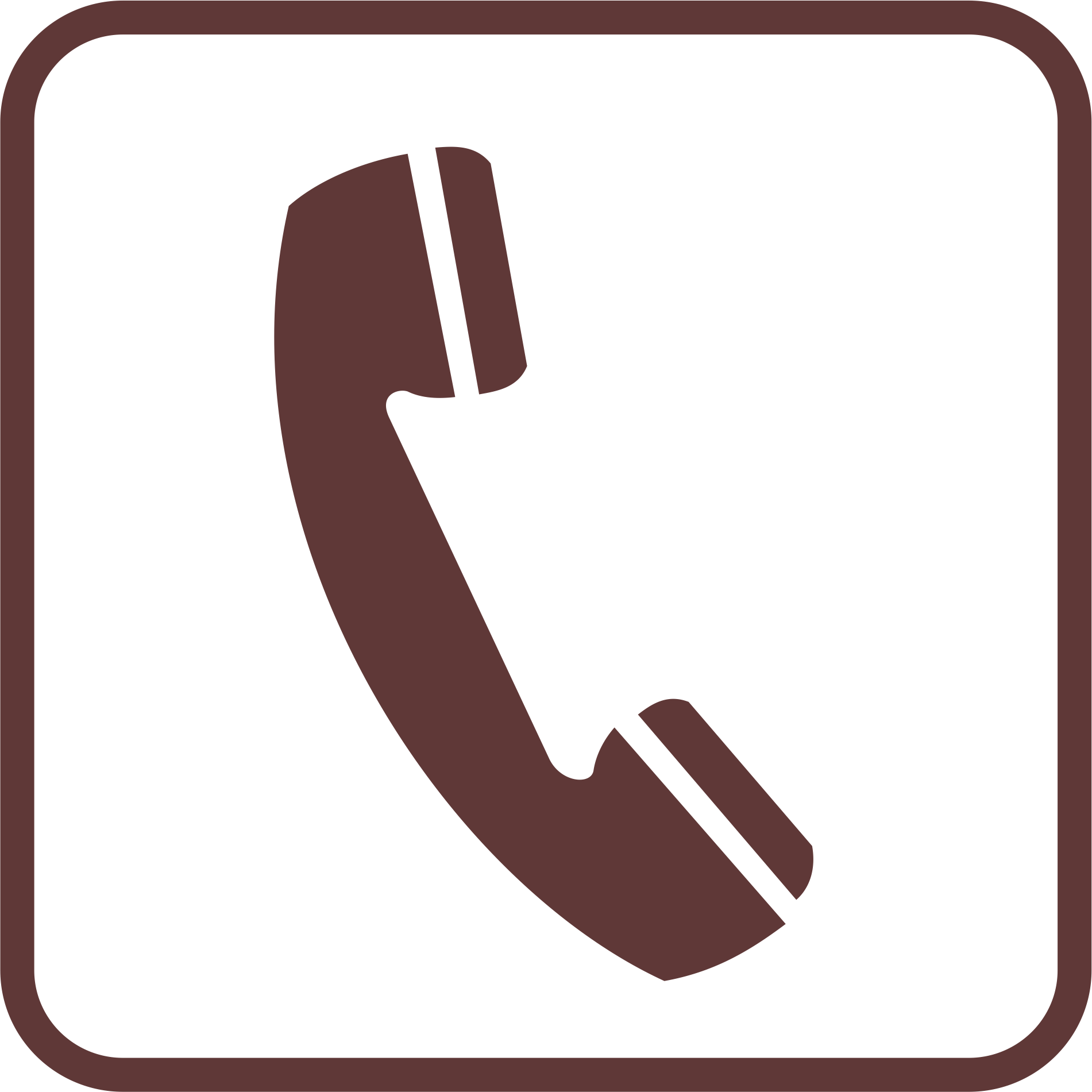Bus Logo Payphone Icon Phone Transprent Png Ⓒ - Square Telephone Icon Png (1901x1901)