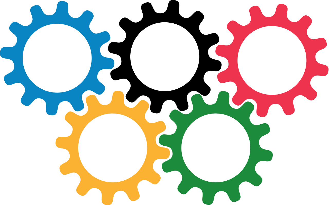 Draw Gears In Inkscape - Guitar Hero Fret Colors (1280x798)