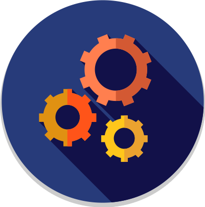 Cogs - Engineered Systems Icon (401x404)