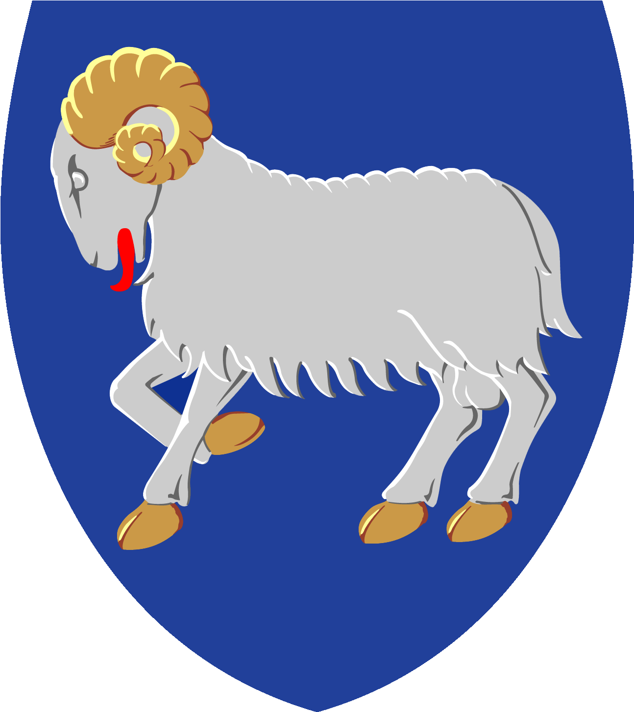 Faroe Islands - Faroe Islands Coat Of Arms (1466x1466)