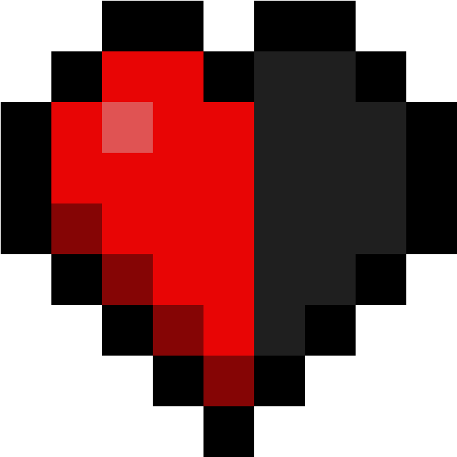 Minecraft Heart Transparent - You Re Not Getting Older You Re Just Leveling Up (1184x1184)
