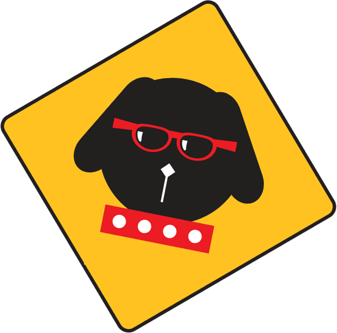 It's A Dog Meet Dog World - Alligator Sign (674x666)
