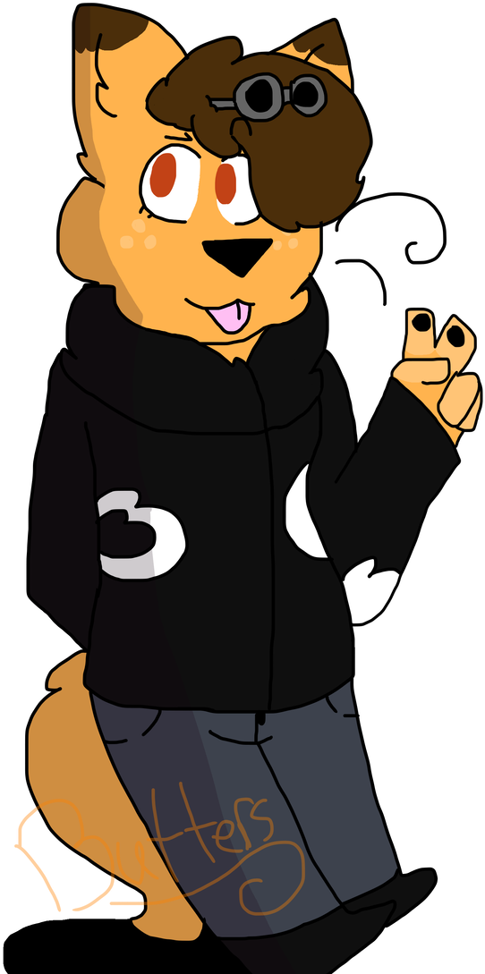 Horrible Waffle Child By Butterslikesdrawing - Cartoon (730x1095)