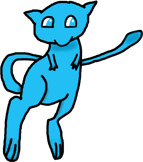 Horrible Shiny Mew - Horrible Shiny Mew (608x588)
