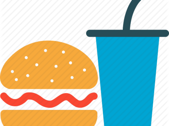 Burger Clipart Colored - Burger Clipart Colored (640x480)