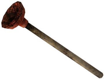 Toilet Plunger Dirty - Plunger Png (400x400)