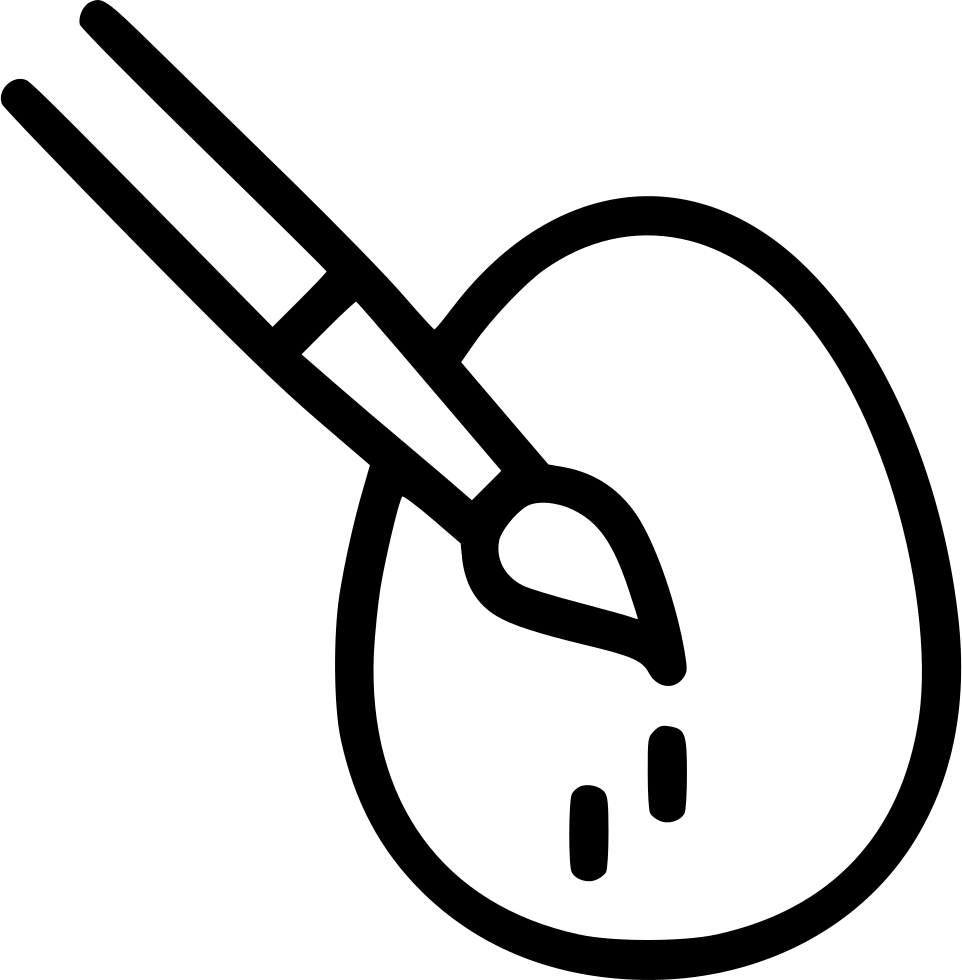 Paint Egg Paschal Color Decorate Painting Comments - Paint Egg Paschal Color Decorate Painting Comments (962x980)