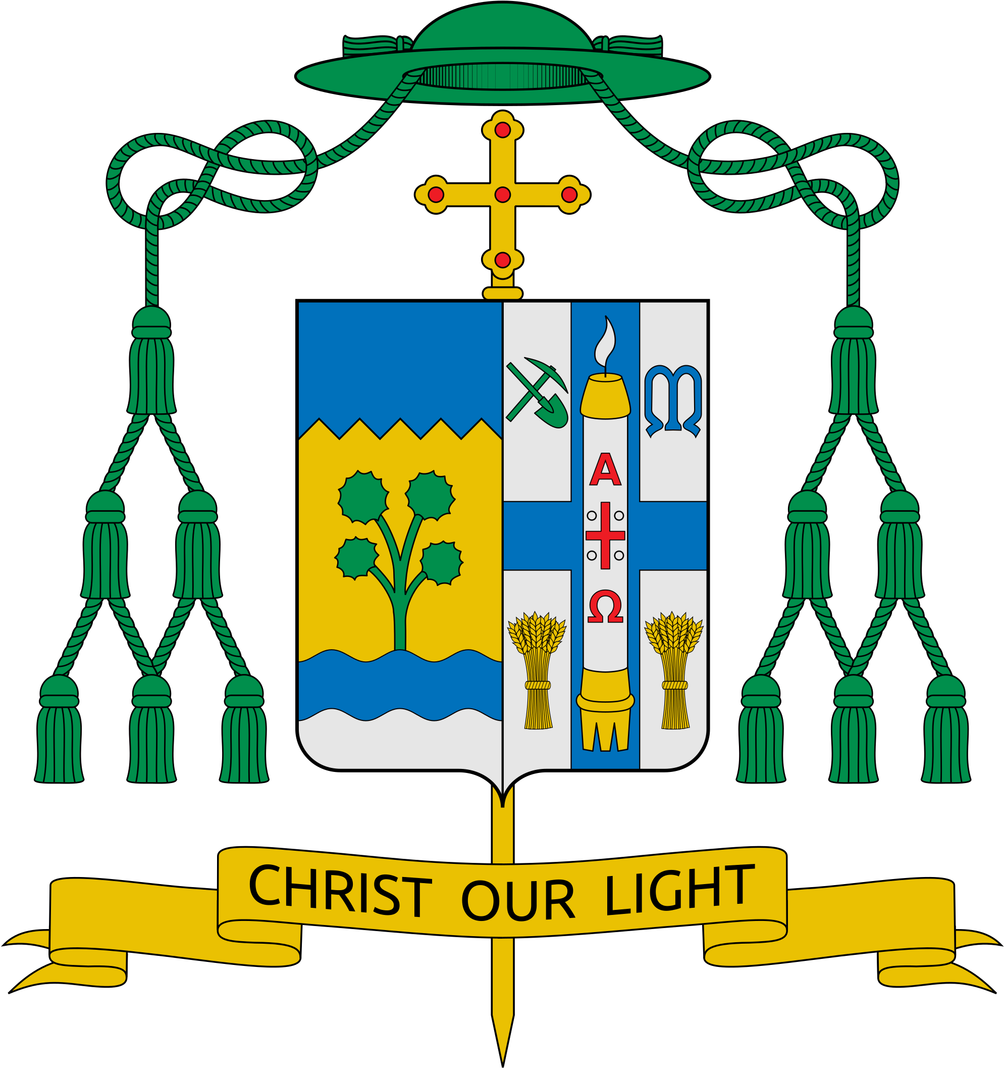 Open - Bishop Matano Coat Of Arms (2000x2132)