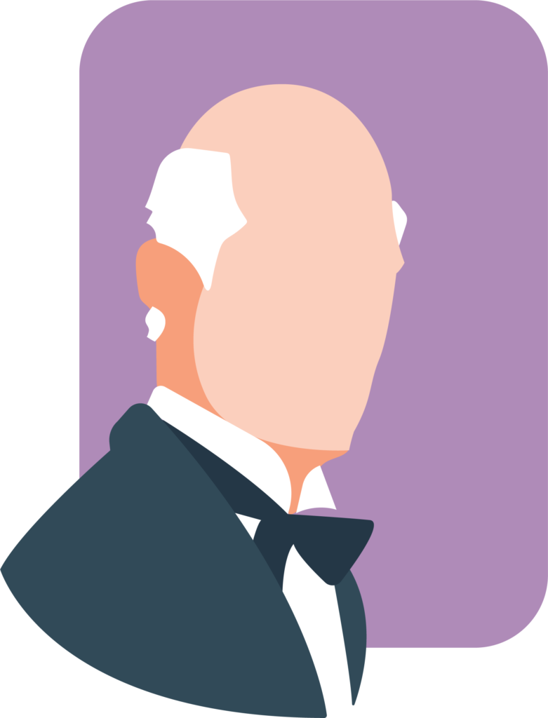 Delbert Grady , Illustration By Gavin Gunther For Banyan - Illustration (781x1024)
