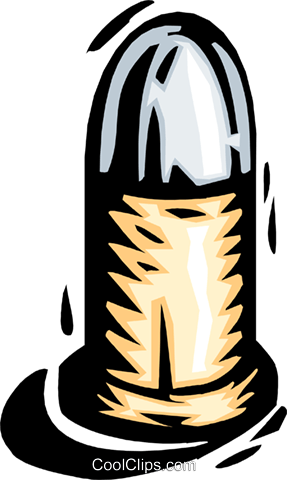 Bullet Royalty Free Vector Clip Art Illustration - Illustration (287x480)