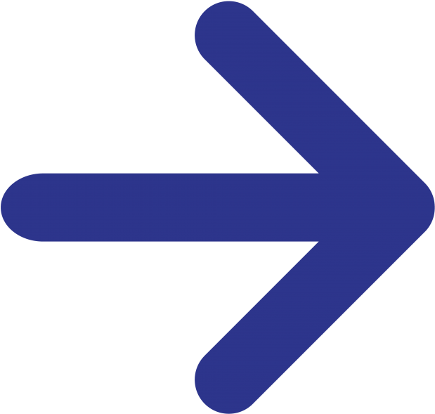 Right Arrow Png Transparent Icon - Blue Bullet Point Symbol (619x589)