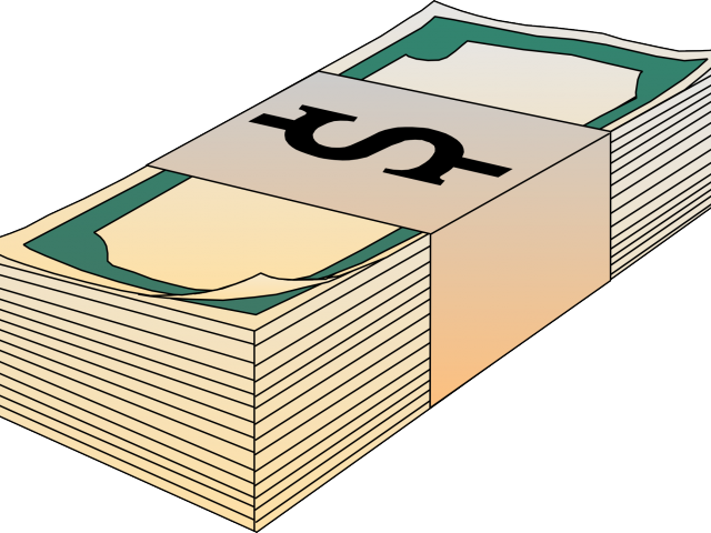 Bullet Clipart Paper Png - Stacks Of Money Clipart (640x480)