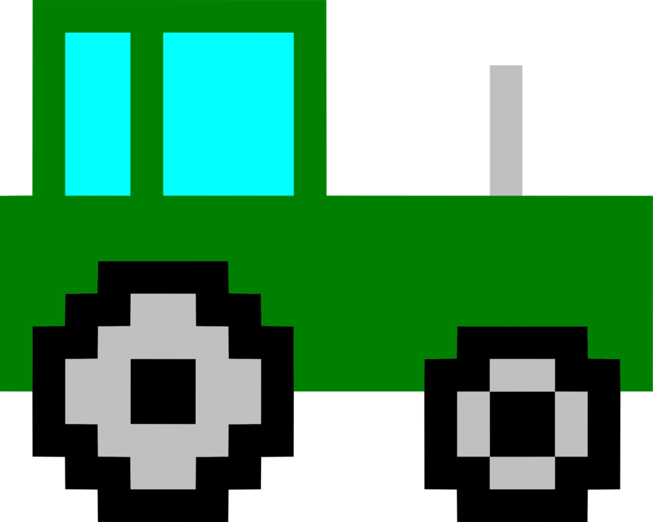 Tractor Caterpillar Inc - Pixel Tractor (938x750)