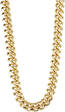 Chain Life Thug Цепь - Gold Chain No Background (360x360)