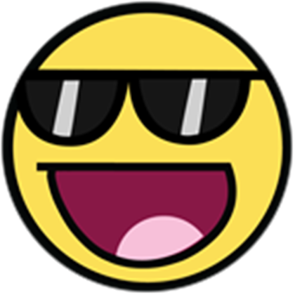 420 X 420 0 - Awesome Face With Sunglasses (420x420)