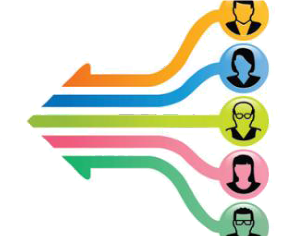 Stock Market Clipart Commodity Market - Multiple Arrows In And Out (640x480)