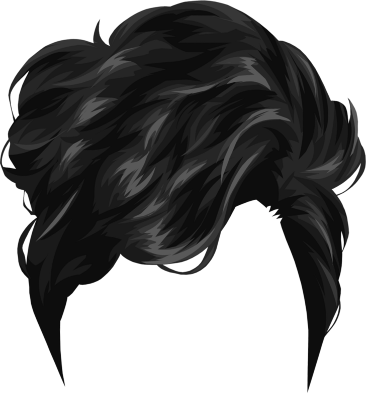 Thug Life Hair Styles - Men Hair Png - (728x785) Png Clipart Download