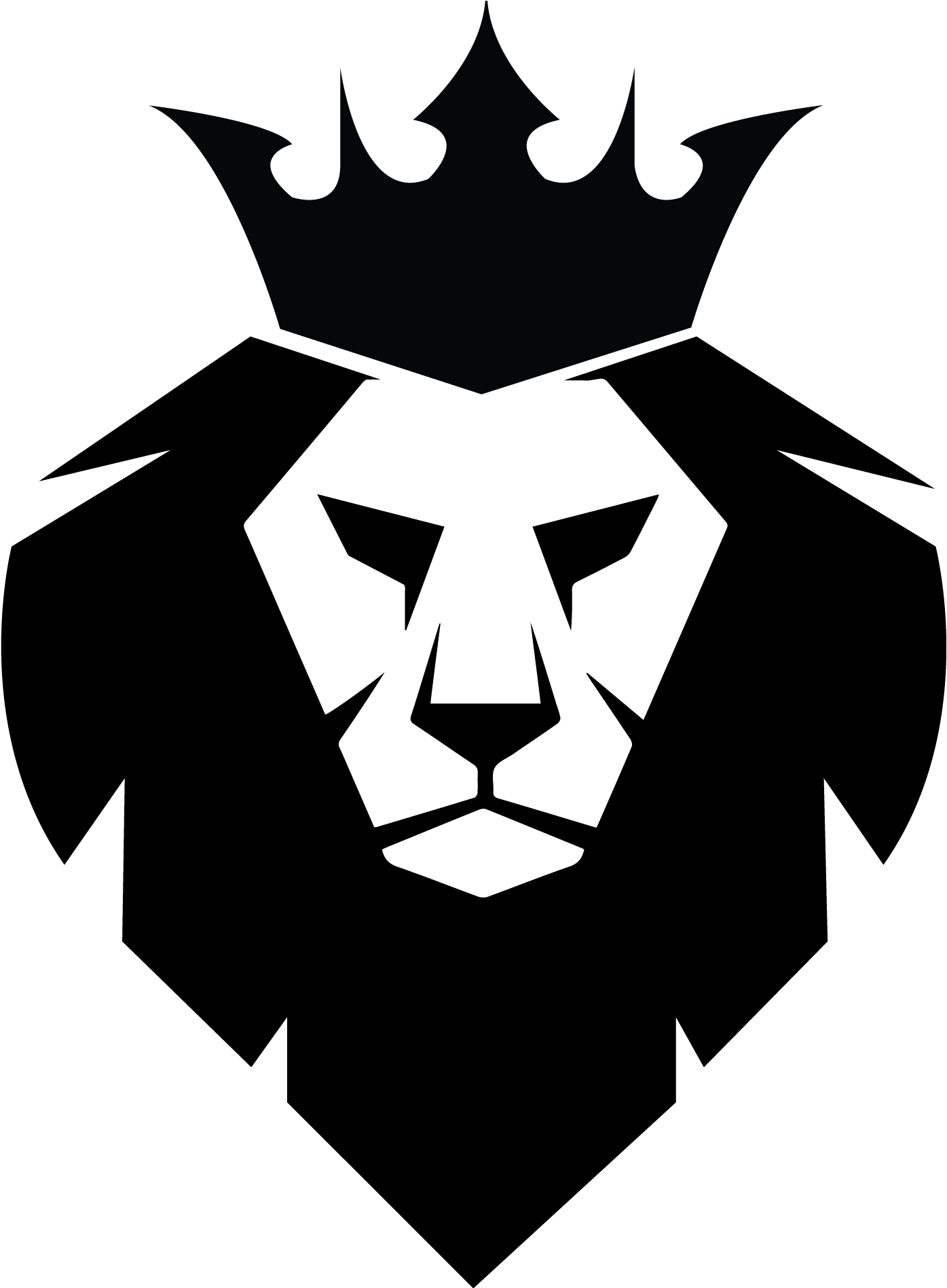 Kingdom Fitted - Lion With Crown Art (2188x2000)