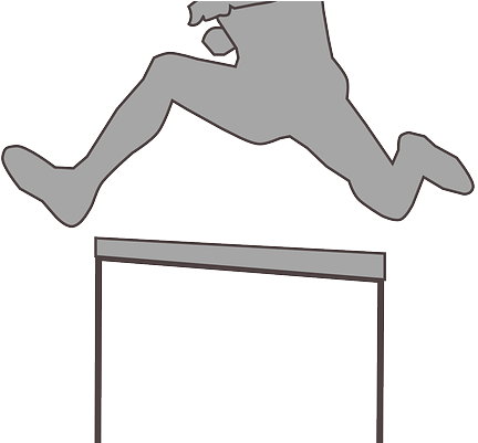 Attracting Abundance - Clipart Hurdles (512x400)