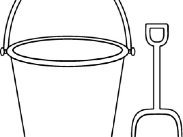 Shovel Clipart Pale - Pail And Shovel (640x480)